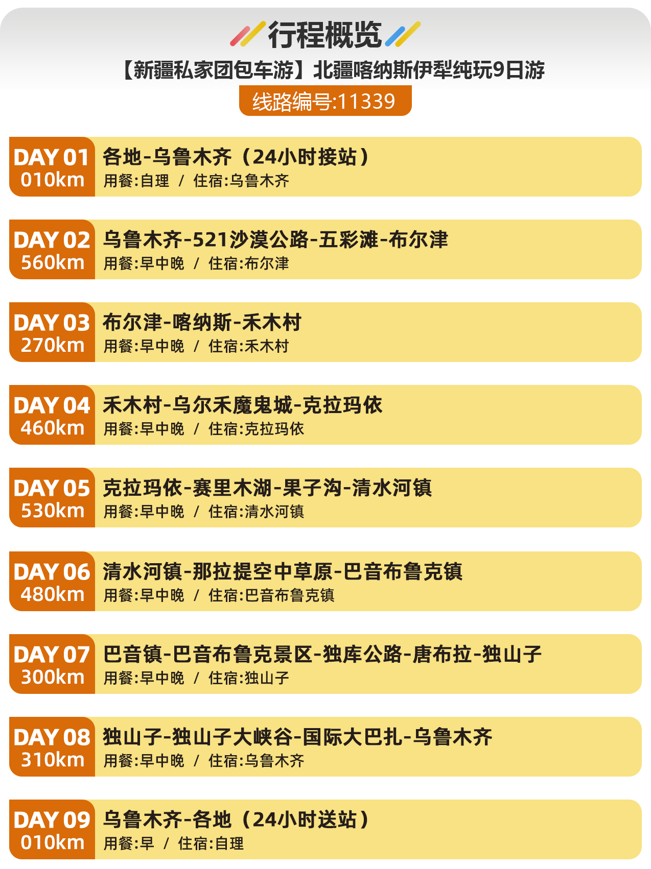 【新疆私家团包车游】北疆喀纳斯伊犁纯玩9日游