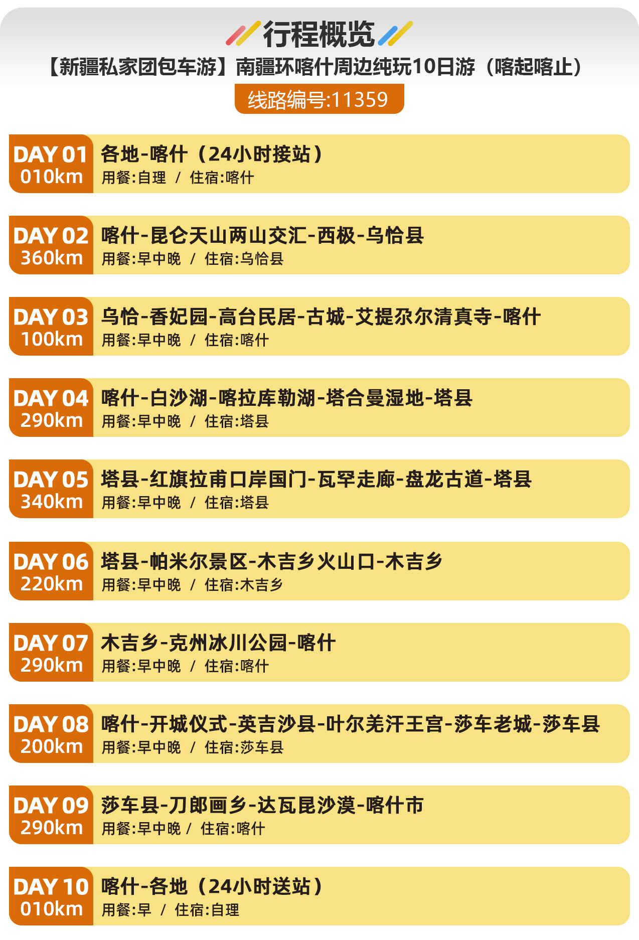 11359-【新疆私家团包车游】南疆环喀什周边纯玩10日游（喀起喀止）