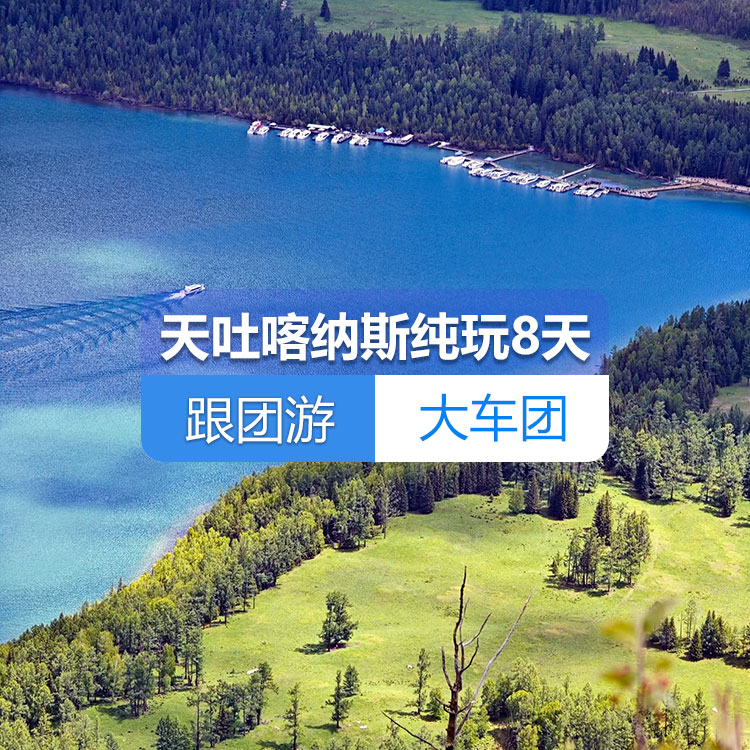 【新疆跟团游·大车团】北疆天池吐鲁番喀纳斯禾木魔鬼城纯玩8日游（景点包含：打卡魔鬼城+走近喀纳斯湖怪+寻访宁静淳朴原始村落+夕阳下的五彩滩+瑶池天山天池+火洲吐鲁番）线路编号：11270